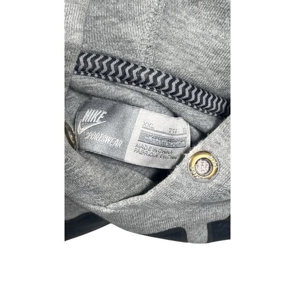 Vintage Y2K 2000s Nike Big Swoosh Spellout Hoodie Sweatshirt Size XXL RARE - Picture 16 of 16